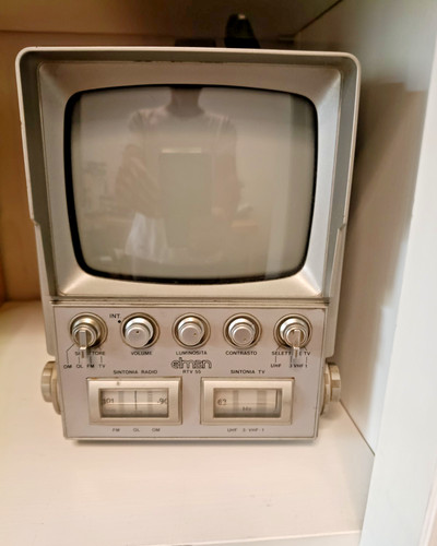 Televisore radio vintage elman - televisore,