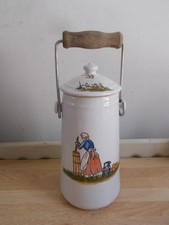 Bottiglia Di Latte In Ceramica