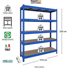 Scaffale metallo per GARAGE -