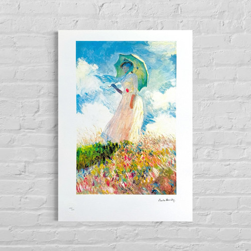 Claude monet donna con - monet,