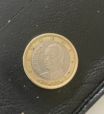 moneta 1 euro da collezione 2001 re juan carlos spagna