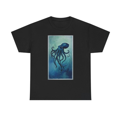 Shirt illustrazione polpo - t-shirt,