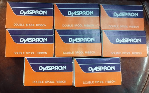 Diaspron double spool ribbon