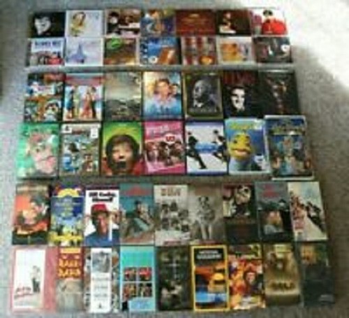 Assorted vhs - 15,