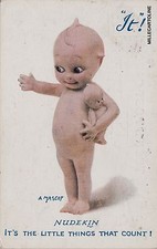 # "IT!" dis. A. MASCOT - NUDEKIM ediz. TUK'S POST CARD  n. 8860A