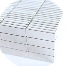 10 MAGNETI AL NEODIMIO 30x10x2 mm NdFeB N45 MAGNETI SUPER POWER PARALLELEPIPEDO FORTE 4,2 KG