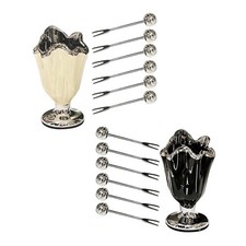 Set di forchette Obst, antipasti, piatti da tavola decorativi e carini,