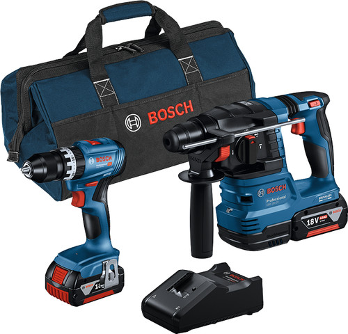 Bosch kit gsb 18v gbh - kit, 18v-45