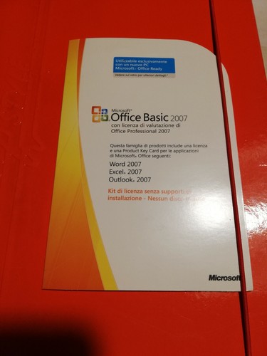 Office 2007 basic microsoft - basic,