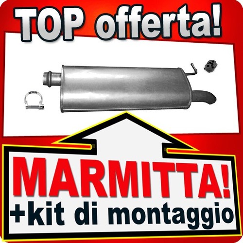 Silenziatore posteriore per - posteriore,