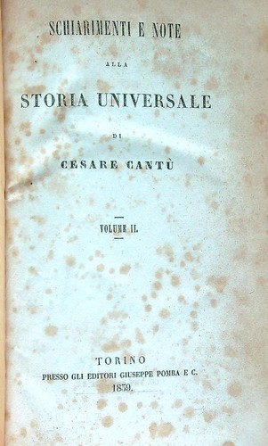 Schiarimenti note alla - e,