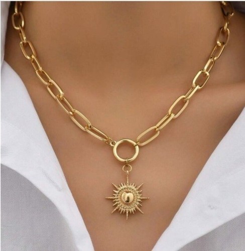 Collana catena maglia - , grossa