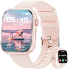 Smartwatch donna con funzione telefono orologio da polso per iPhone Samsung Huawei Sony