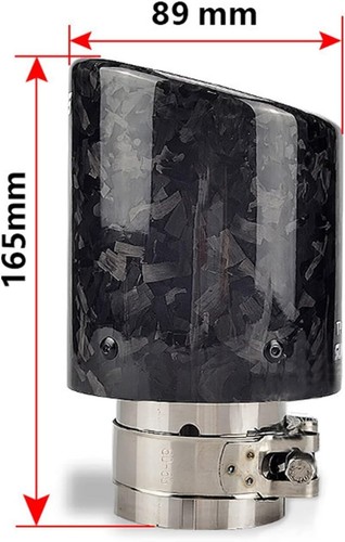 Finale scarico acciaio - di,