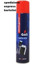 BOMBOLA GAS RICARICA PER ACCENDINI ACCENDIGAS RICARICABILI DA ML 300 (15341)