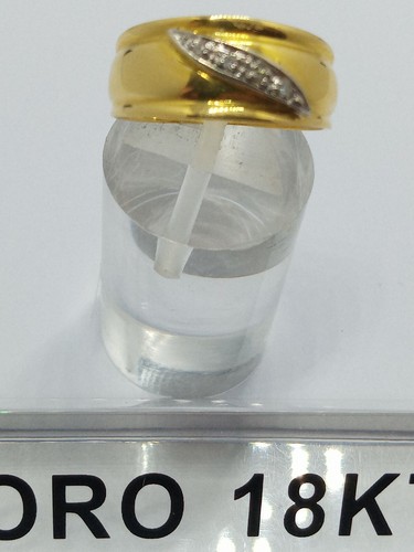 Anello oro giallo 750 - anello, 18