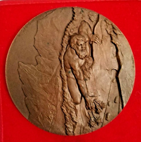 Medaglia bassorilievo - medaglia, in