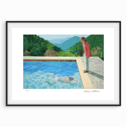 Firmato david hockney - firmato,