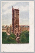 Postcard La Tour Saint Jacques
