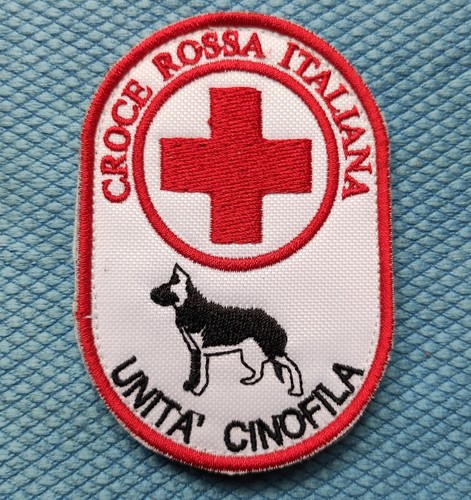 Patch toppa cri croce rossa - croce,