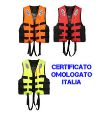 Giubbino salvagente adulto  giubbotto di salvataggio kayak pip Omologato 