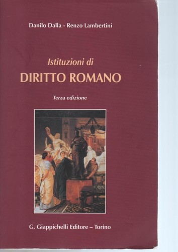 Istituzioni diritto romano - di,