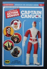 CAPTAIN CANUCK Stagione-3 #1-D ACTION FIGURE 1:300 Variante FUMETTO 2017 Andrasofszky