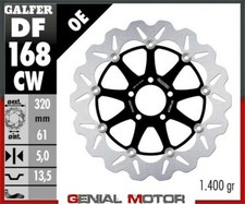 Galfer Disco Freno Anteriore Wave Floating 320X5 Kawasaki Zx 7 Rr (Zx750P1) 1996