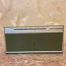RADIO TRANSISTOR CALIFORNIA VINTAGE 1970 RADIOLINA RARA