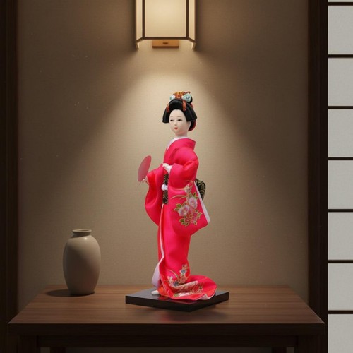 Bambola geisha giapponese - geisha,