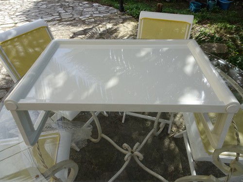 Plateau lit vintage en - plateau,