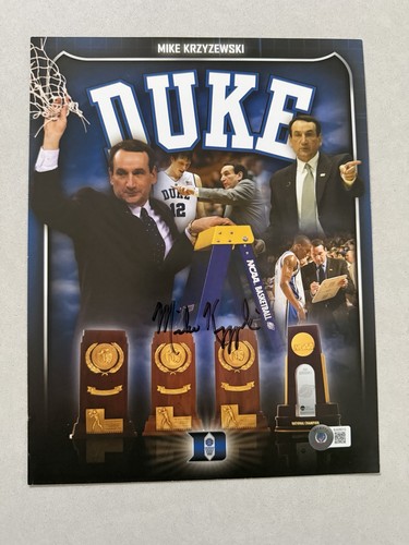 Mike krzyzewski autografo - mike,