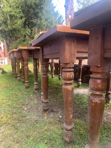 Tavoli antichi abete - tavoli, in