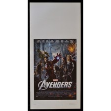 locandina THE AVENGERS Marvel Comics stan lee downey iron man thor B213