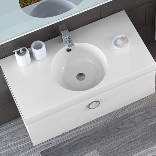 Lavabo marmo artificiale - lavabo, cm
