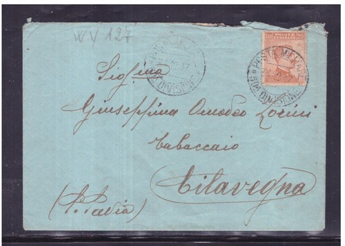 Timbro ww1 posta militare - timbro, 50°