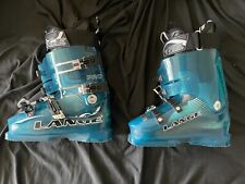 Lange Comp Pro Ski Boots - Crazy Blue TRP LB81060 Size 25.5