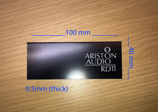 Distintivo giradischi Ariston