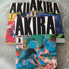 AKIRA Volume 1-3 Set Katsuhiro