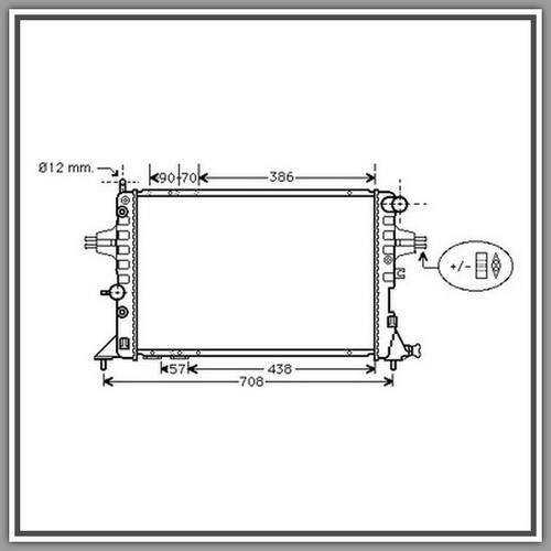 Radiatore opel astra - opel,
