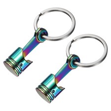 2Pcs Narrow Piston Keychain