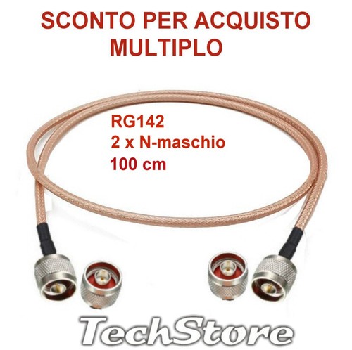 Cavo coassiale 50ohm rg142 - cavo,