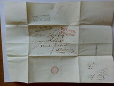1835 PREFILATELICA DA MILANO A BOLOGNA CON TESTO,REGNO LOMBARDO VENETO OTTIME C