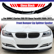 Front Spoiler Lip Black Gloss