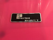 Polytone Logo Badge - Restoration Project /  LAST ONE, sold out!! ULTRA RARE