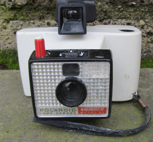 Polaroid land camera swinger - land,