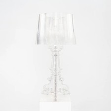 C. 2004 Ferruccio Laviani per Kartell Bourgie Lampada da Tavolo in Trasparente Made in Italy