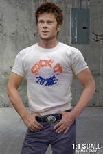 T-shirt felpa Screen Accurate SOCK IT TO ME, Tyler Durden, Brad Pitt, Fight Club