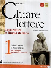 Chiare lettere 1 - Dal Medioevo al Rinascimento
