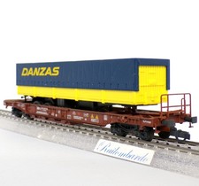 ROCO CARRO CANGURO IN METALLO CON RIMORCHIO DANZAS Sdmms 81 83 479 4 388-3 FS